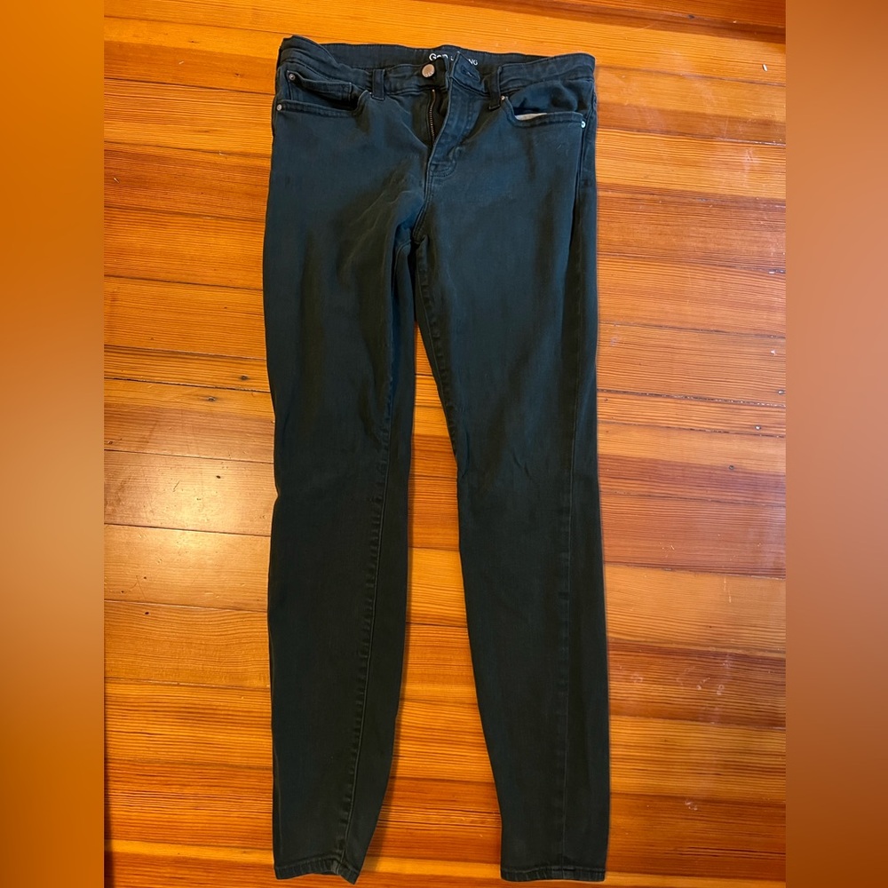 GAP forest green jeggings
